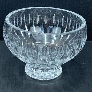 Marquis by Waterford Crystal Bowl Cut Pedestal‎ Candy Dish Decorative Bowl Clear